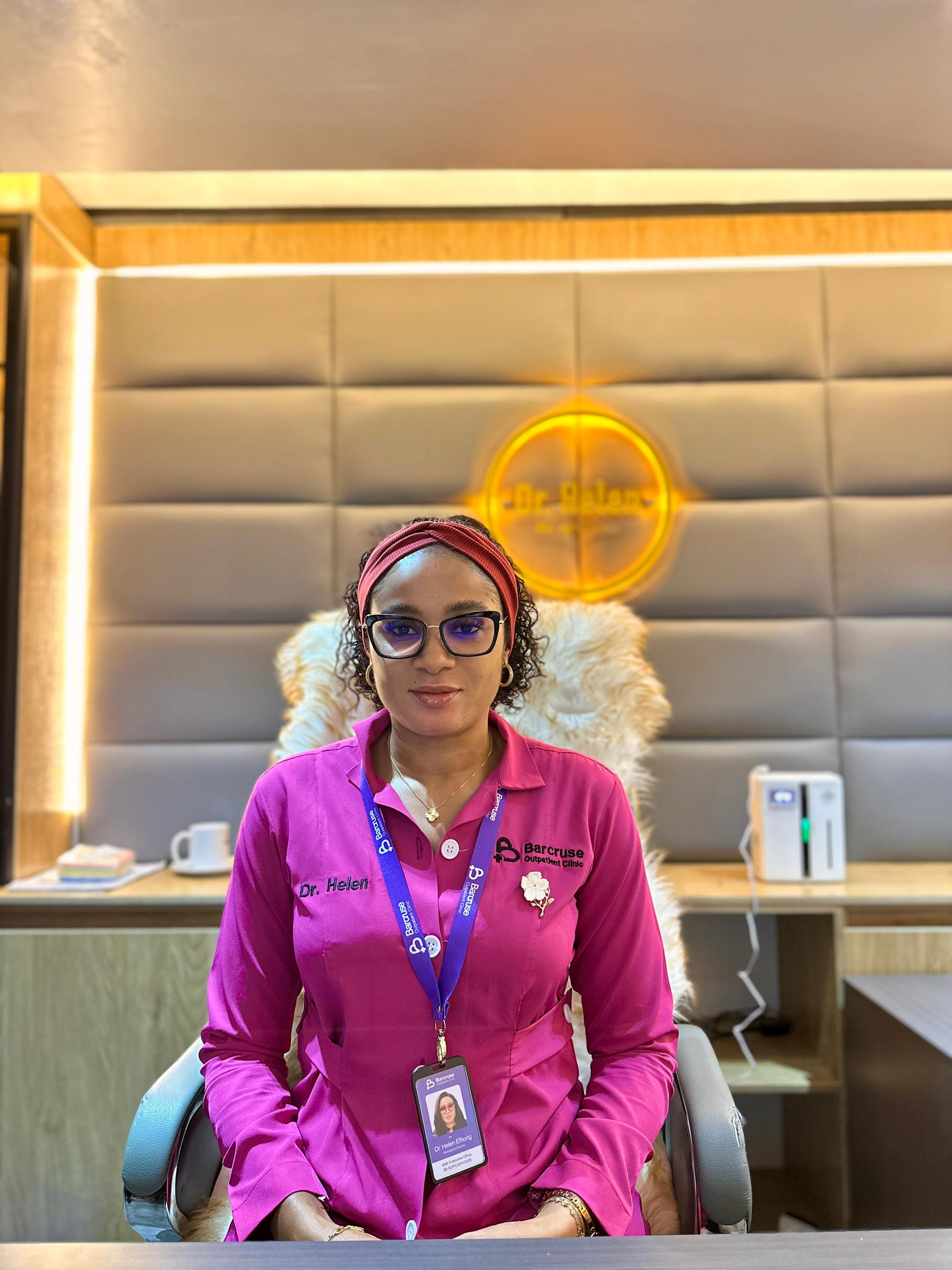 Dr. Helen at Barcruse Outpatient Clinic